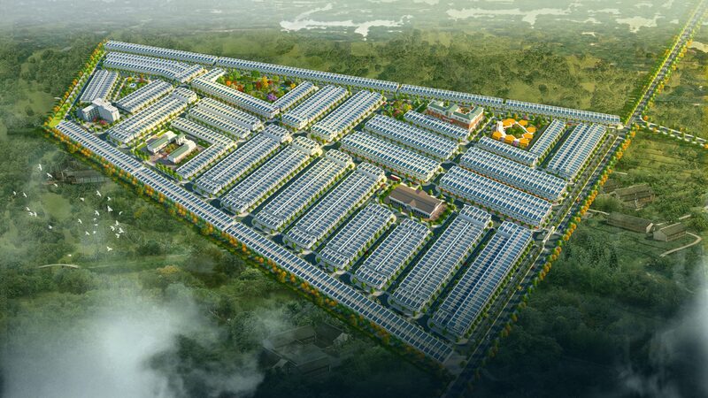 dự án nam long nhà ở gần bầu bàng