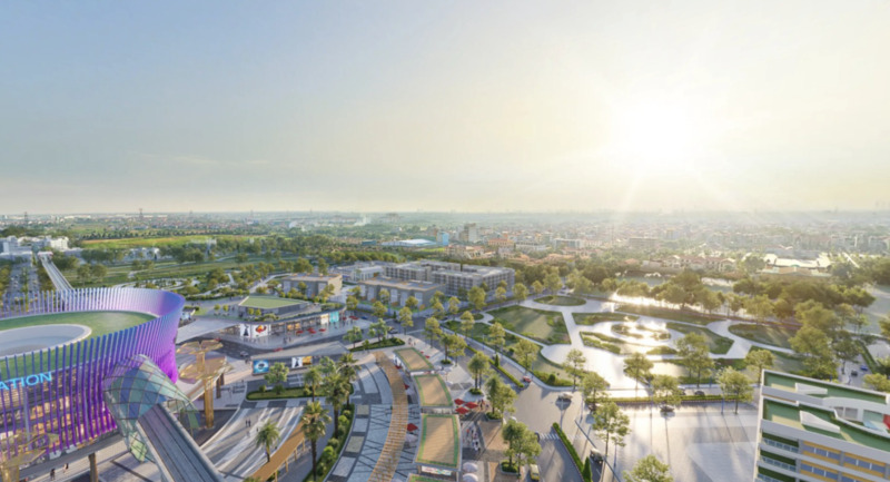 hạ tầng kết nối quanh nam mekong grand plaza