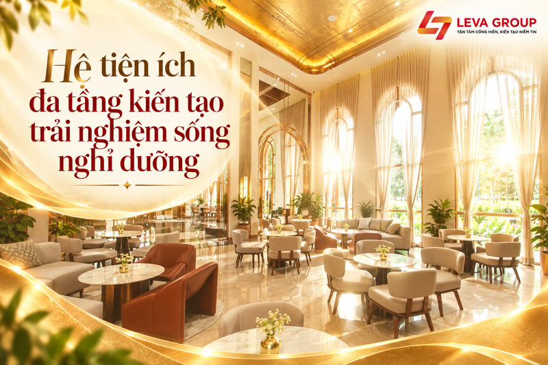 Hệ tiện ích đa tầng kiến tạo trải nghiệm sống nghỉ dưỡng