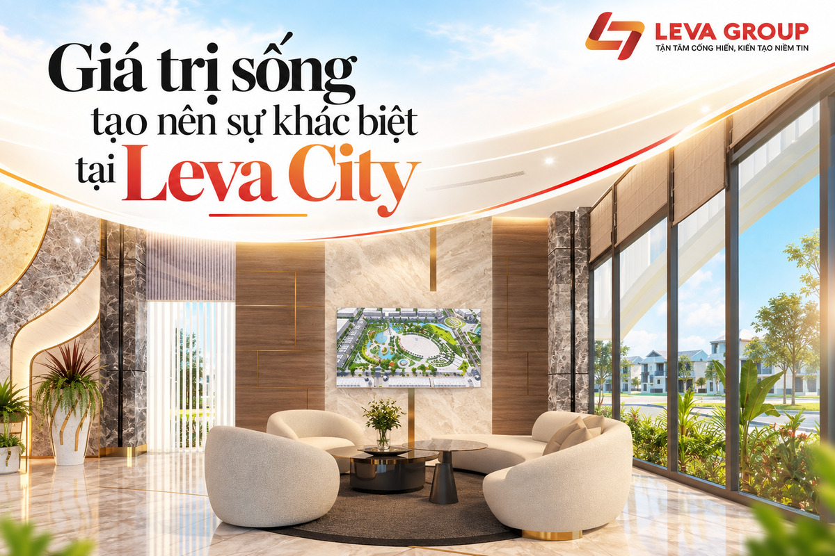Giá trị sống tạo nên sự khác biệt tại Leva City