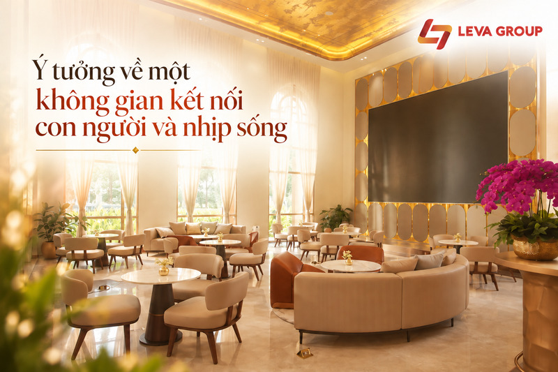 Ý tưởng về một không gian kết nối con người và nhịp sống