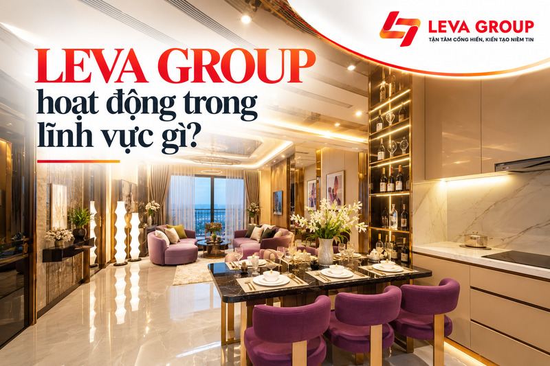 LEVA GROUP hoạt động trong lĩnh vực gì?