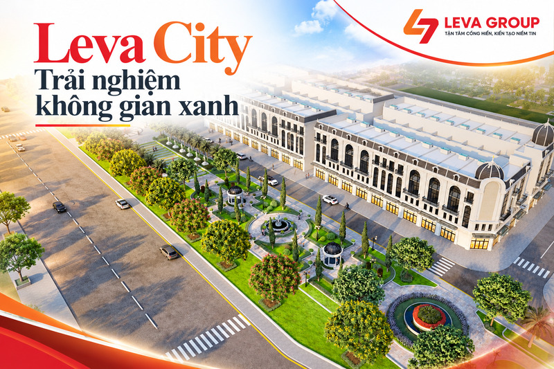 Leva City - Trải nghiệm không gian xanh