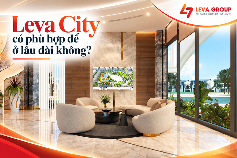 Leva City có phù hợp để ở lâu dài không?