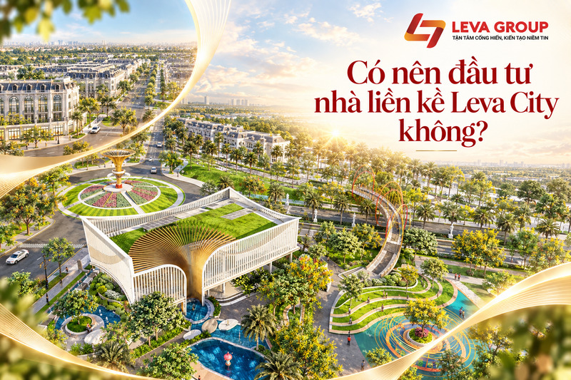 Có nên đầu tư nhà liền kề Leva City không?